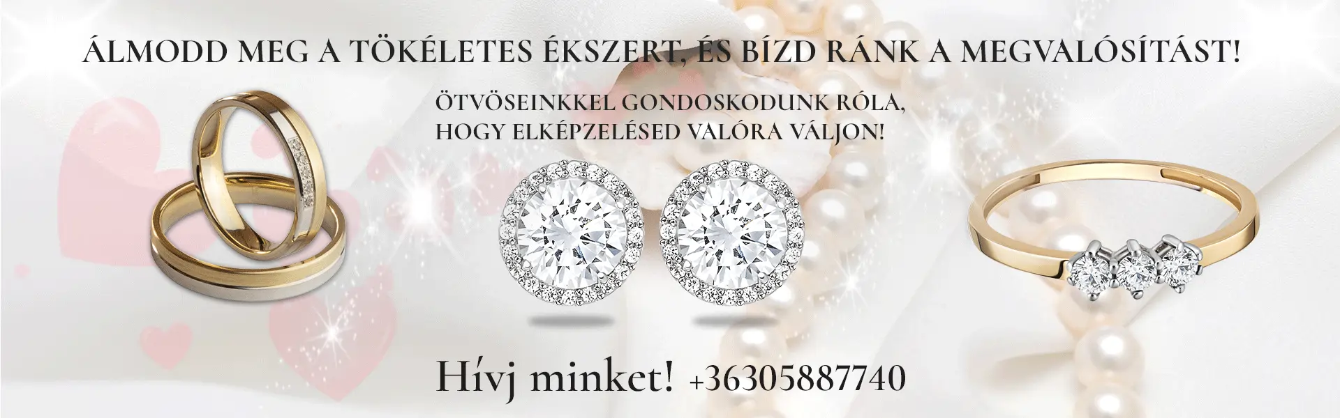 Ekszerszalonom.hu - Kiváló ötvöseimmel elkészítjük álmaid ékszerét!