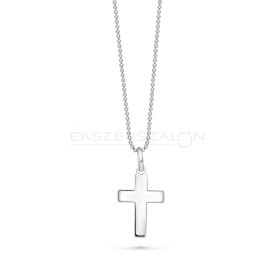Fehérarany nyaklánc kereszt medállal