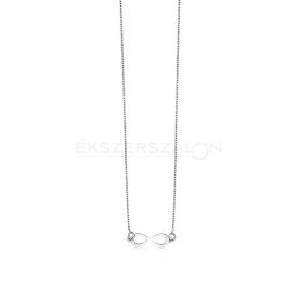 Fehérarany nyaklánc végtelen jel medállal