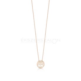 Sárga arany nyaklánc, életfa medállal