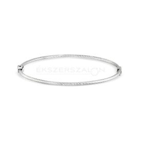 Fehérarany merev karkötő