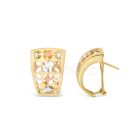 Sárga arany, fehérarany, rose gold arany fülbevaló