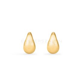   Sárga arany Bottega vízcsepp, könnycsepp formájú fülbevaló