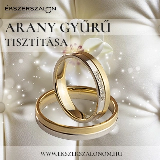 Arany gyűrű tisztítása