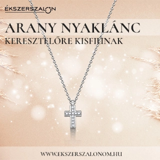 ARANY NYAKLÁNC KERESZTELŐRE KISFIÚNAK