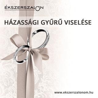 Házassági gyűrű viselése