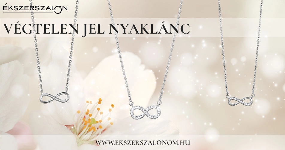 VÉGTELEN JEL NYAKLÁNC