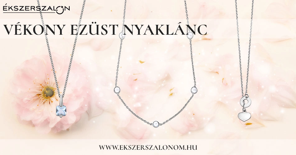VÉKONY EZÜST NYAKLÁNC